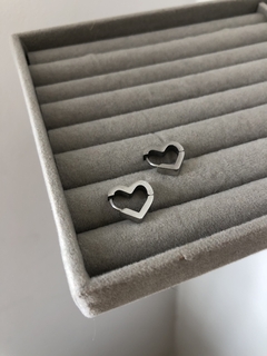 Mini argola coração