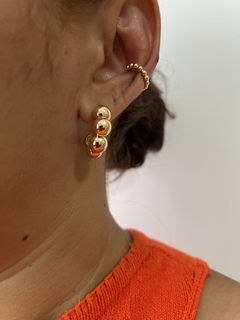 Argola esferas + Piercing