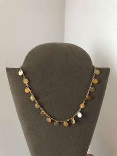 Choker medalhas gold