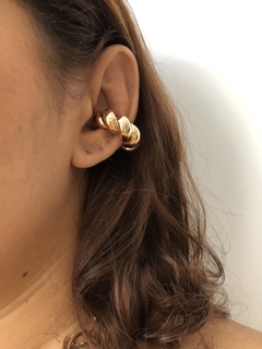 Piercing fake croissant