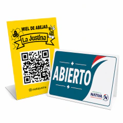 CARTELES DE PVC