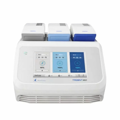Termociclador Heal Force TRIDENT960: 3 Blocos, Tela Touchscreen 10", Gradiente e Rápido
