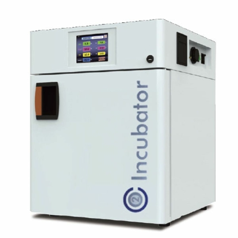 Incubadora CO2/O2 Vision VS-2180-CO7-IC: 180L, Touch Screen, IR/Zircônia, UV/HEPA, Grafitador, Jaqueta de Ar, Aço Inox - 220V.