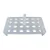 Rack flutuante Redplast HS18876-0000 com capacidade para 24 microtubos de 1,5ml a 2,0ml autoclavável para incubações em banho-maria