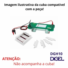 PENTE 1,0 MM 15 AMOSTRAS PARA USO COM A CUBA HORIZONTAL DIGEL DGH10 - comprar online