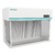CABINE PCR/DNA FLUXO VERTICAL, FILTRO HEPA 99.99%, ILUMINAÇÃO INTERNA, LÂMPADA UV PARA DESCONTAMINAÇÃO, SEM VIDRO PROTETOR, ÁREA INT AÇO INOX 112X49CM