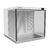 CABINE PCR/DNA FLUXO VERTICAL, FILTRO HEPA 99.99%, ILUMINAÇÃO INTERNA, LÂMPADA UV PARA DESCONTAMINAÇÃO, SEM VIDRO PROTETOR, ÁREA INT AÇO INOX, 62X50CM