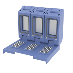 TERMOCICLADOR GRADIENTE LCD COLOR 8" TOUCHSCREEN 0°-100°C RAMPA AQUE: 5°C/S RES: 4°C/S COM 3 BLOCOS 32 X 0.2ML 3 ZONAS - comprar online