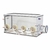 CÂMARA (GLOVE-BOX) 1524 X 740 X 810 NM COM CÂMARA DE TRANSFERÊNCIA E PORTA DE ACESSO LATERAL, PARA DOIS OPERADORES