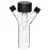 Frasco Spinner Wheaton 50ml - Cultura de Células em Suspensão, Duas Saídas, Impulsor Ajustável, Autoclavável (Caixa c/ 4)