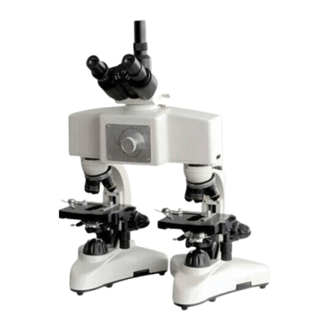 Microscópio Comparador Balístico KZ OPTICAL XJC 100: Análise Simultânea de Imagens, Aumento 1000x, Ótica Acromática e Iluminação Halógena, Bivolt. - comprar online