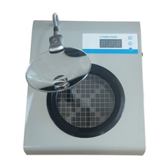 CONTADOR DE COLONIAS ELETRONICO, LUPA DE AUMENTO 3X, CANETA MARCADORA, 220 VOLTS, 3 DÍGITOS - comprar online