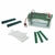 CUBA DE ELETROFORESE VERTICAL COM GRAMPOS 186 X 95 MM, PERMITE A CORRIDA DE 2 GÉIS SIMULTANEAMENTE, PARA 25 A 104 AMOSTRAS VOLUME TOTAL 1800ML, COM 06 PENTES, PARA SELAGEM DE AGAROSE - MODELO DGV-JX5
