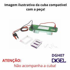 ELETRODO DE PLATINA PRETO 0,2 DIÂMETRO PARA USO COM A CUBA HORIZONTAL DIGEL DGH07 - comprar online