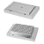 Blocos Intercambiáveis DRYBLOCK Para Concentrador de Amostras NDK200-1A: Acomoda Microplacas de 96 Poços (PCR e Fundo Chato) - comprar online