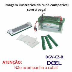 PLACA DE VIDRO ENTALHADA PARA USO COM A CUBA VERTICAL DIGEL DGV-CZ-B - comprar online