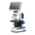 Microscópios Biológicos Digitais ICOE FM24-IPS e FM24-LW: Tela IPS/Touch, Câmera CMOS até 8MP, 1000x, LED, Bivolt.