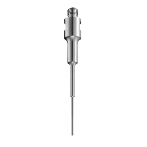 Ponteira em titânio Bandelin MS1.5 de 1,5 mm de diâmetro para sonicador ultrassónico em fundo isolado