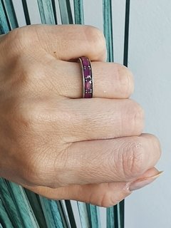 Anel de Prata 925 e Zircônia