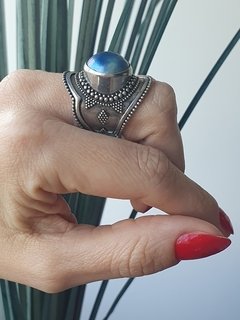 Anel de Prata 925 e Pérola - comprar online