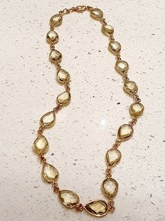 Colar Citrino de Banho de Ouro 18k - comprar online