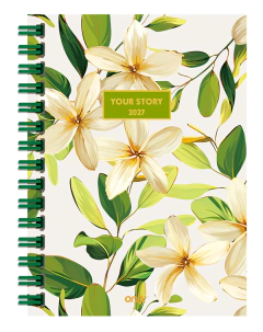 AGENDA ONIX 2027 16X22 SEMANAL FLORAL