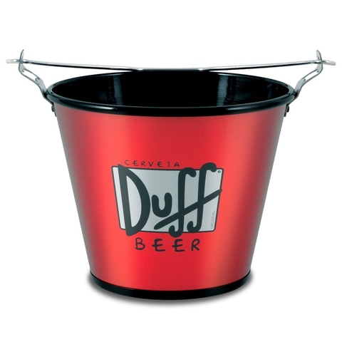 Balde De Gelo E Cerveja Premium Duff