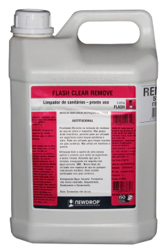 FLASH CLEAR REMOVE LIMPA VASO SANITARIO - Comercial Manfroi - Higienização Profissional
