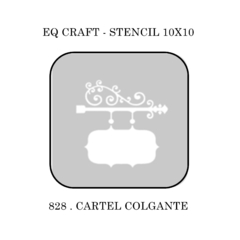Stenciles Eqarte 10 cm por 10 cm - tienda online