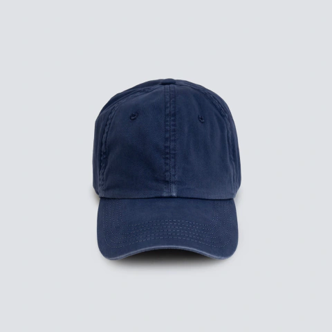 boné dad hat liso estonado marinho