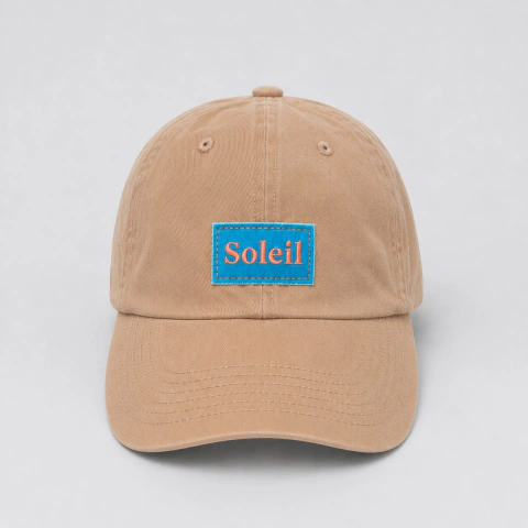 boné dad hat patch soleil