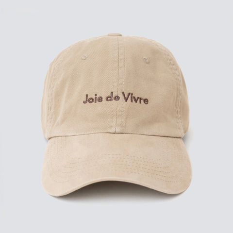 boné dad hat joie de vivre