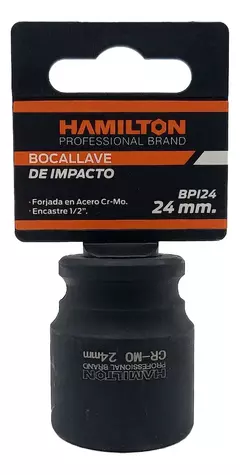 Bocallave De Impacto Enc. 1/2'' 24 Mm Hamilton - comprar online