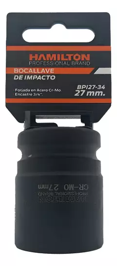 Bocallave De Impacto Hamilton 3/4'' 27mm