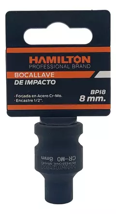 Bocallave De Impacto 1/2 8mm Hamilton - comprar online