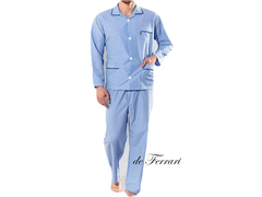 Pijama Camisero * Primus * Manga Larga 65% Algodón (CONSULTAR COLORES DISPONIBLES)