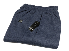 Pantalón Jogging Recto Con Elástico Frisado Otoño Invierno - tienda online