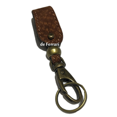 Llavero Cuero Para Cinturón Artesanal (Varios Modelos) - comprar online