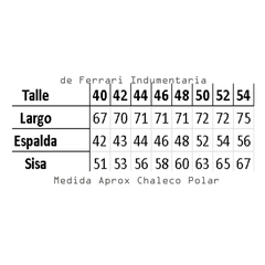 Chaleco Polar Grueso * Silor * Stilnovo Abrigado - tienda online