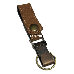 Llavero Cuero Para Cinturón Artesanal (Varios Modelos) - tienda online
