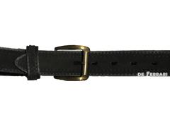 Cinturón De Gamuza Y Cuero Vacuno (CONSULTAR DISPONIBILIDAD) - tienda online