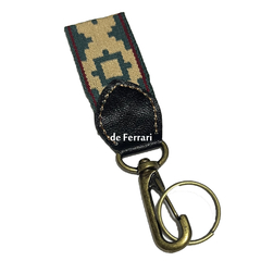 Llavero Cuero Para Cinturón Artesanal (Varios Modelos) - comprar online