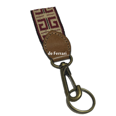 Llavero Cuero Para Cinturón Artesanal (Varios Modelos)