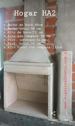 Hogar a leña Nro 2 en internet