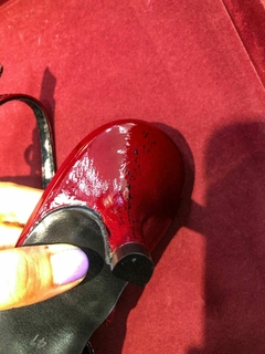 Stilleto Talya Bordo 41 - tienda online