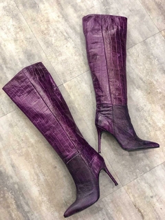 Bota Gasha Violeta Croco 39