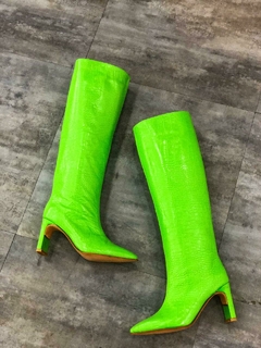 Bota Maly Verde Croco