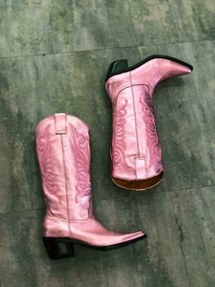 Tex Adila Rosa Metalizado 36
