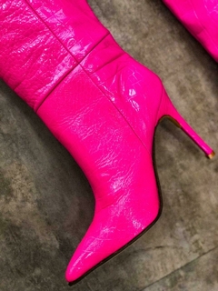 Bota Gasha Fucsia 36 - Gianni Di Paolo Outlet 