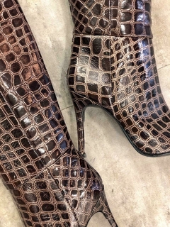 Bota Gasha Choco Croco 35 en internet